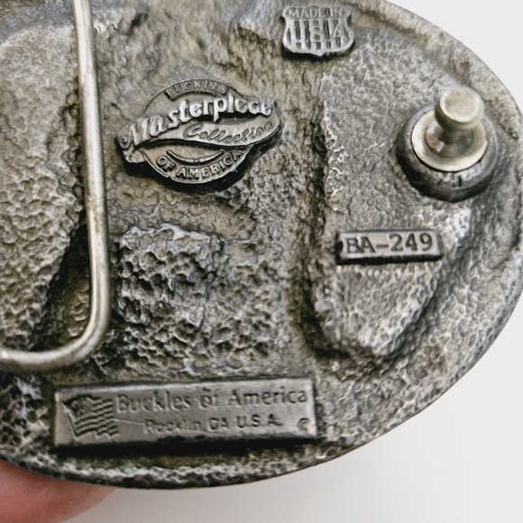 Buckles of America INDIANS Belt Buckle Collectible - Picture 4 of 6
